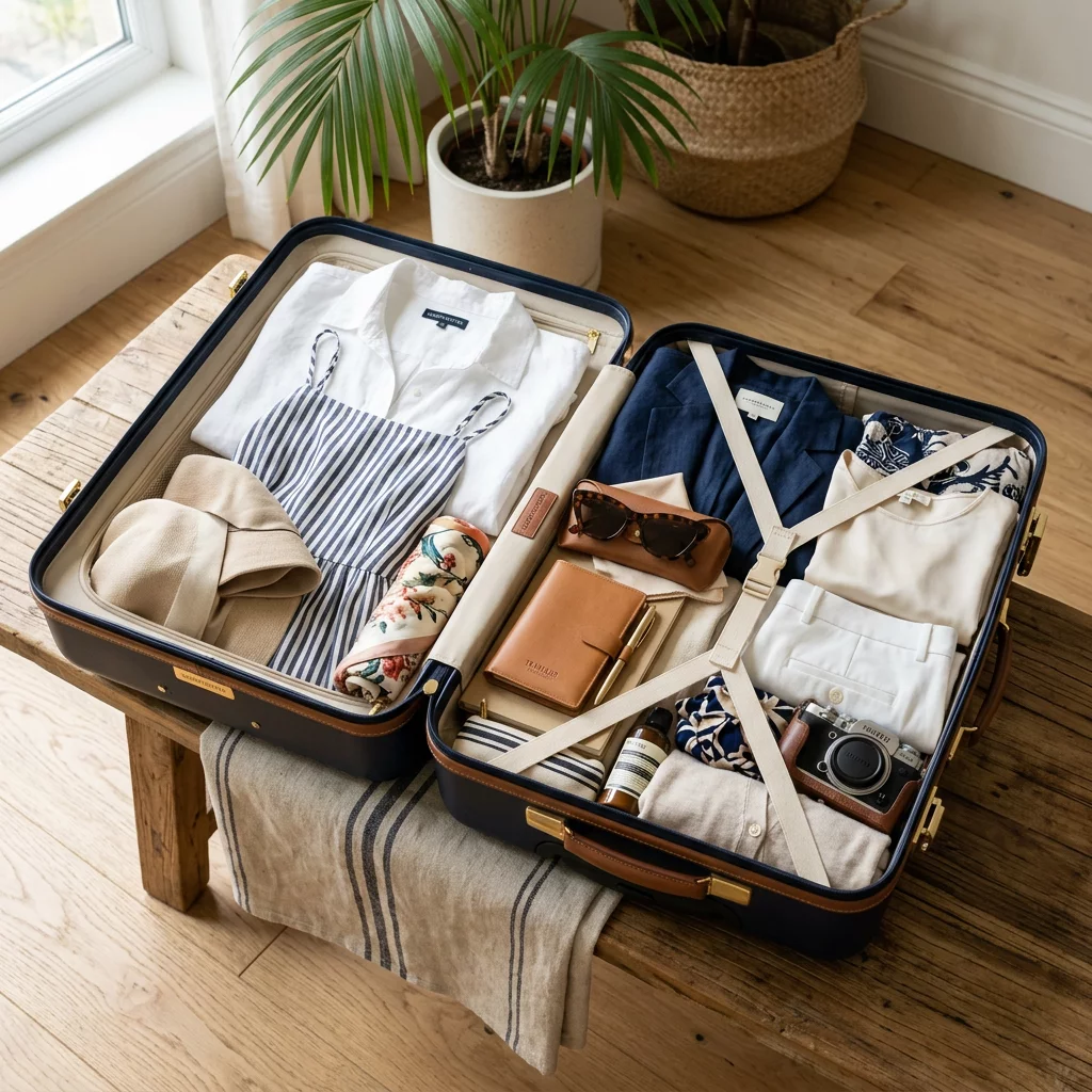 Packing essentials for a resort vacation